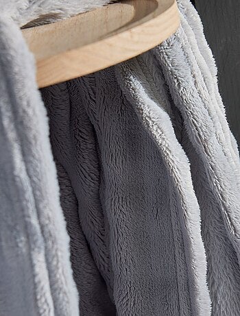 Plaid damier uni BIEN AU CHAUD