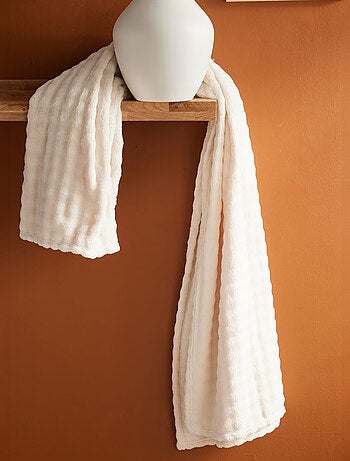 Plaid damier uni MATCHA