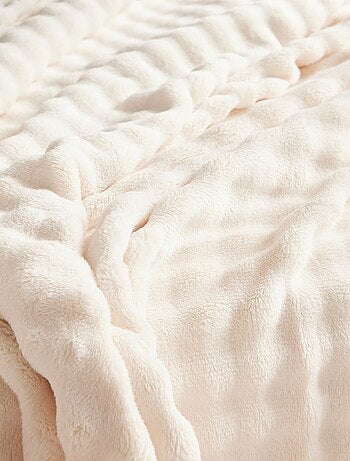 Plaid damier uni MATCHA