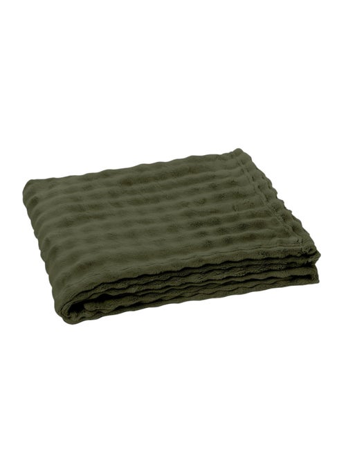 Plaid damier uni MATCHA - Kiabi Plaid damier uni MATCHA - Kiabi