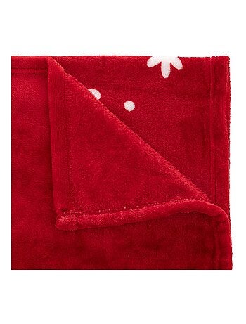 Plaid de Noël motif Merry Christmas