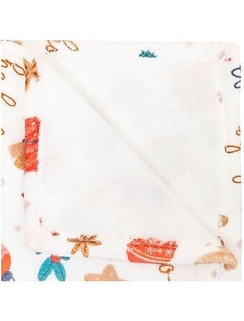 Plaid de Noël motif pain d'épice