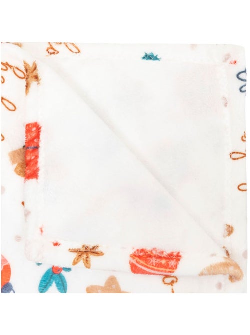 Plaid de Noël motif pain d'épice - Kiabi