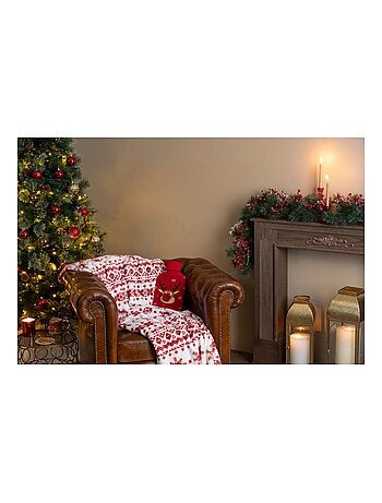 Plaid de Noël motif Scandinave