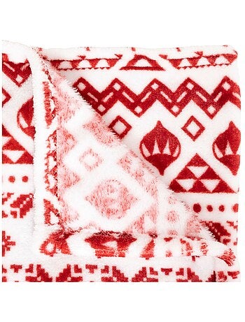 Plaid de Noël motif Scandinave