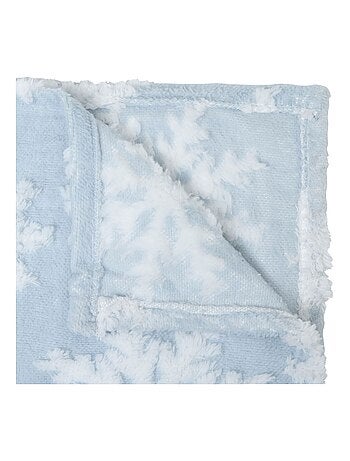 Plaid de Noël motifs flocons