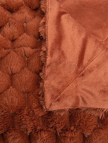 Plaid Diana Terracotta – Douceur & Élégance Naturelle