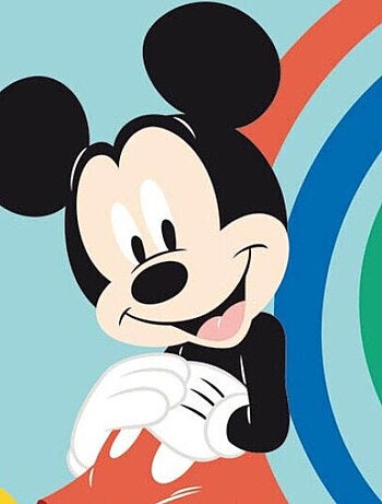 Plaid Disney Mickey - Hello