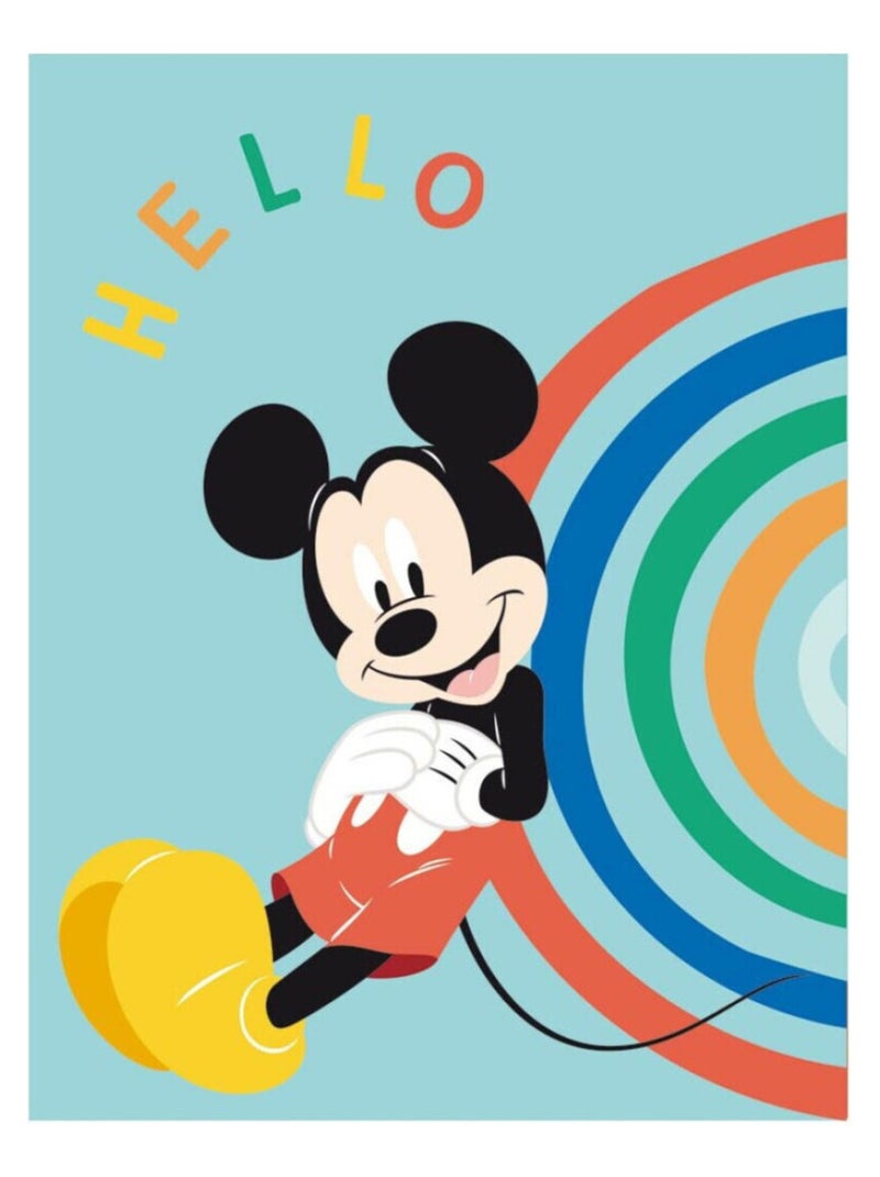 Plaid Disney Mickey - Hello Multicolore - Kiabi