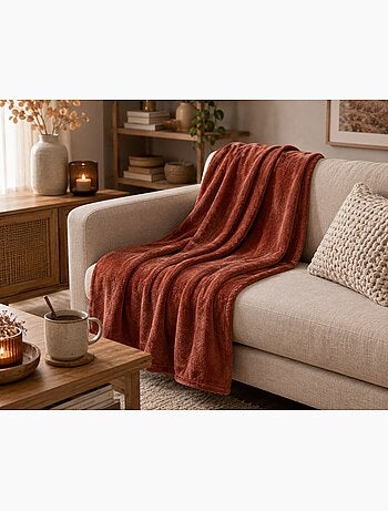 Plaid doux et moelleux Confort