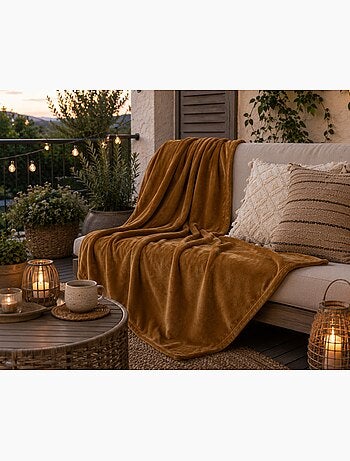 Plaid doux et moelleux Confort