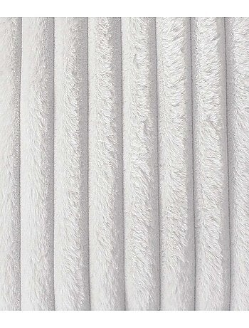 Plaid doux imitation fourrure et flanelle SELA