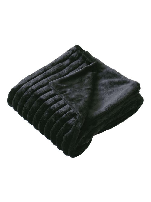 Plaid doux imitation fourrure et flanelle SELA - Kiabi Plaid doux imitation fourrure et flanelle SELA - Kiabi
