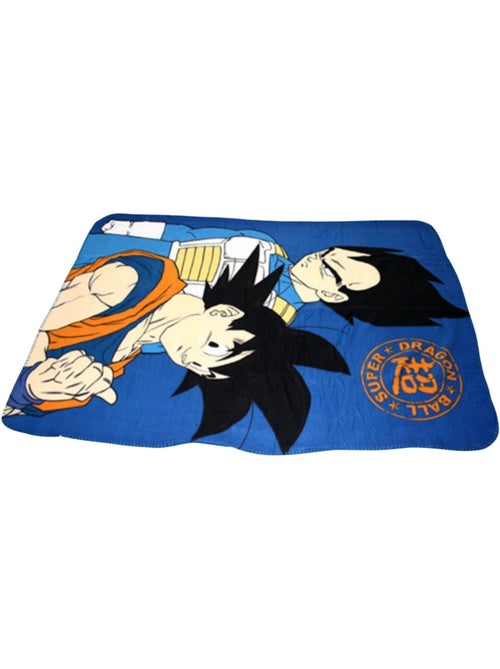 Plaid Dragon Ball Z - Son Goku et Vegeta - 140x100 cm - Kiabi