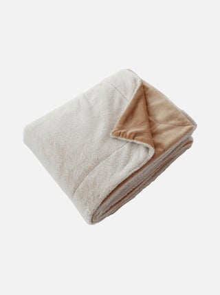 Plaid effet fourrure flanelle 125x150cm