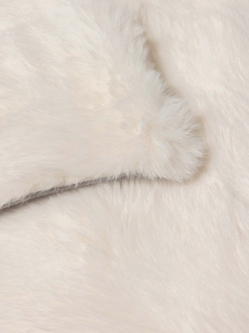 Plaid effet peluche et polaire - Kiabi