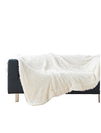 Plaid effet peluche et polaire Nuage