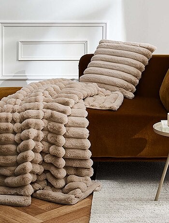 Plaid effet peluche polaire Serenity