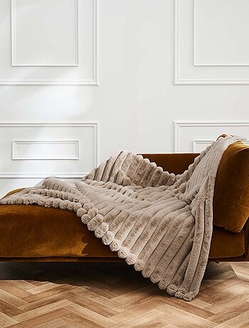 Plaid effet peluche polaire Serenity