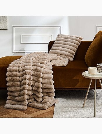 Plaid effet peluche polaire Serenity