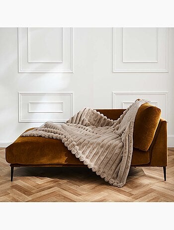 Plaid effet peluche polaire Serenity