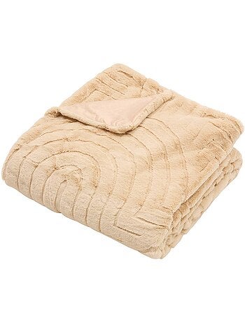 Plaid en fausse fourrure ARKA
