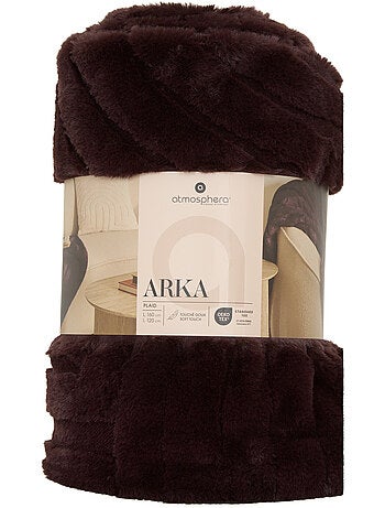 Plaid en fausse fourrure ARKA