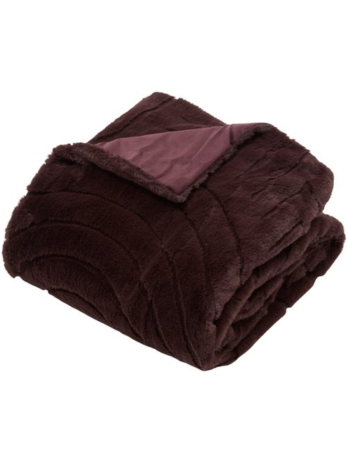 Plaid en fausse fourrure ARKA - Kiabi Plaid en fausse fourrure ARKA - Kiabi