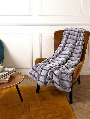 Plaid en fausse fourrure collection SAMUEL