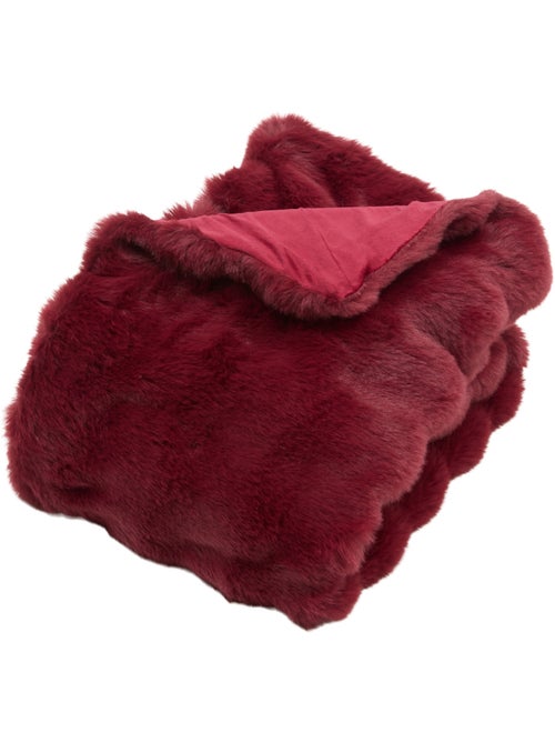 Plaid en fausse fourrure zephy - Kiabi