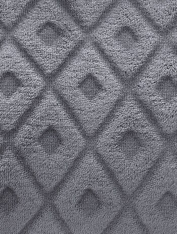 Plaid en Flanelle détails losanges en 3D