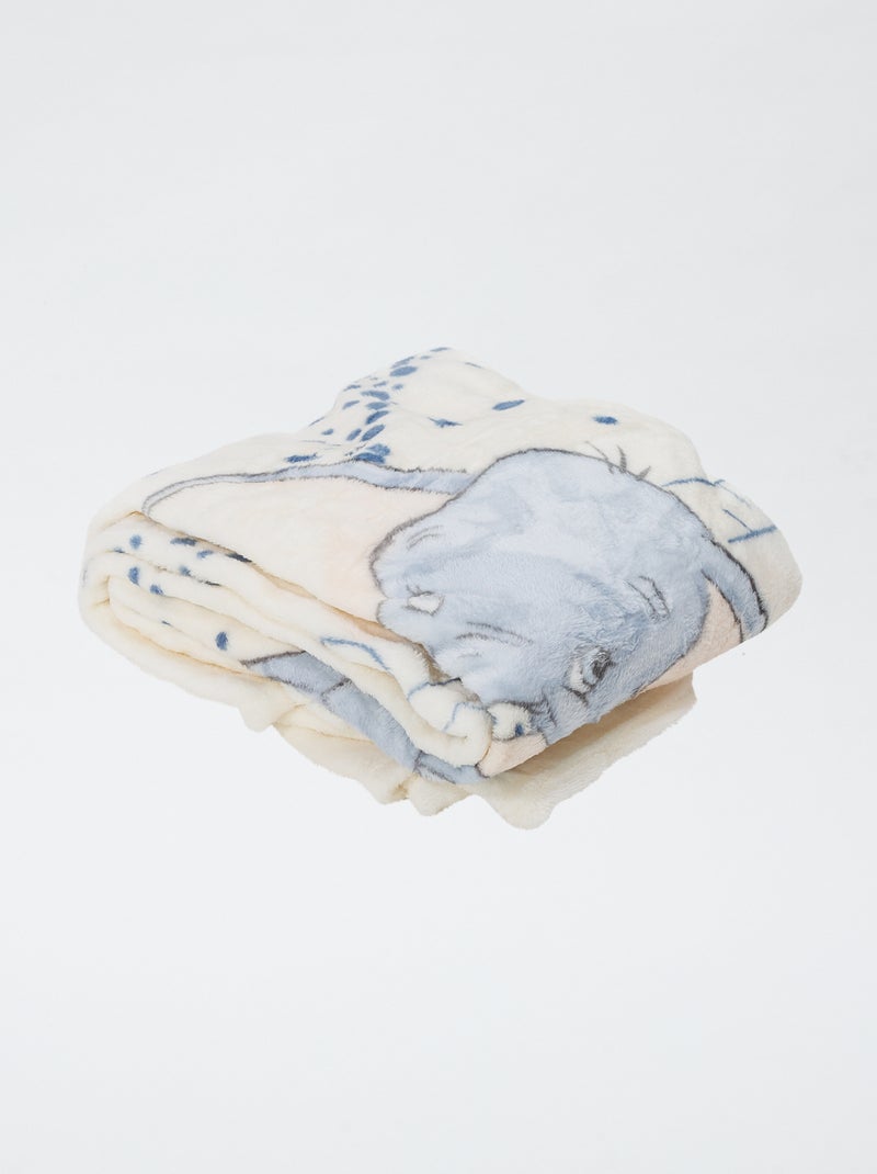 Plaid en flanelle 'Dumbo' Beige - Kiabi