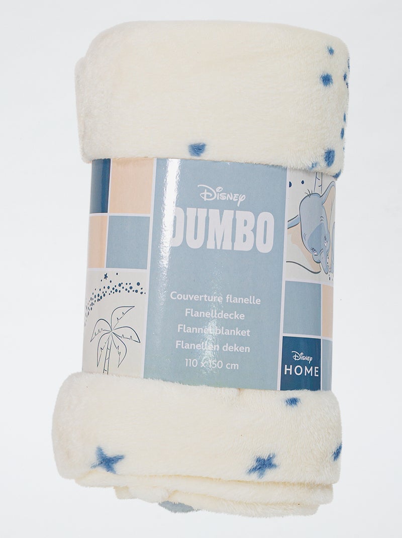 Plaid en flanelle 'Dumbo' Beige - Kiabi