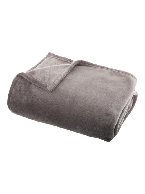 Plaid en flanelle extra doux OLLIS - Kiabi Plaid en flanelle extra doux OLLIS - Kiabi