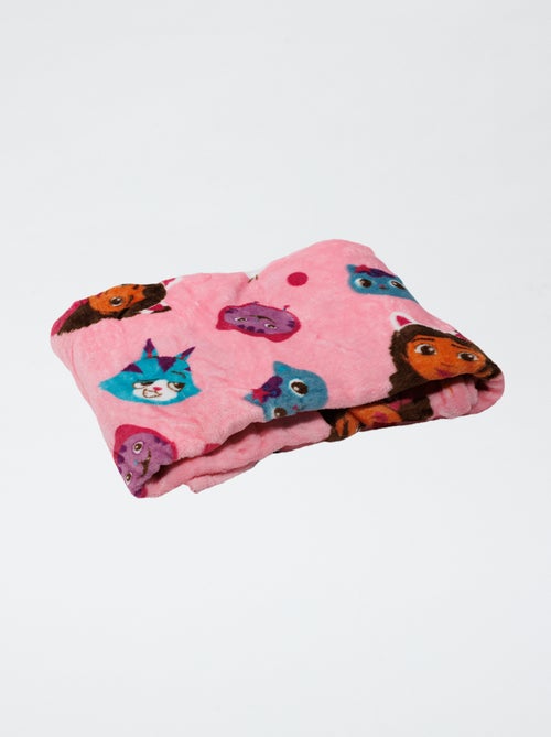 Plaid en flanelle 'Gabby et la maison magique' - Kiabi