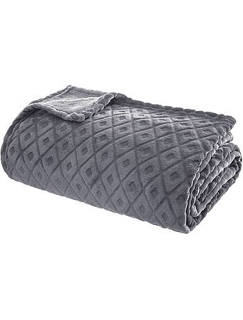 Plaid en flanelle motif losange 3d losan