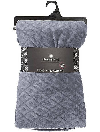 Plaid en flanelle motif losange 3d losan
