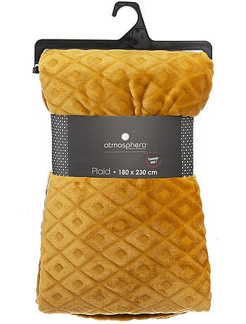 Plaid en flanelle motif losange 3d losan