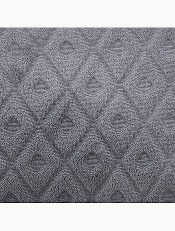 Plaid en flanelle motif losange en relief losan