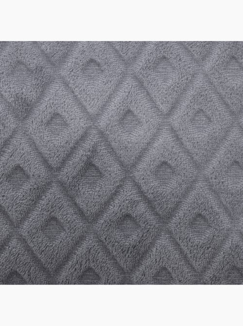 Plaid en flanelle motif losange en relief losan - Kiabi