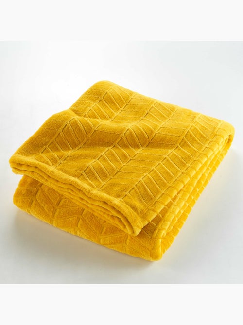 Plaid en flanelle relief uni – Modèle ARYA - Kiabi Plaid en flanelle relief uni – Modèle ARYA - Kiabi