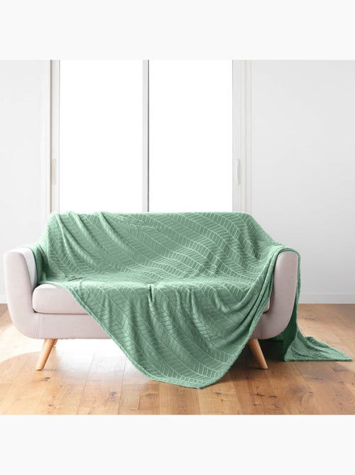 Plaid en flanelle relief uni – Modèle ARYA - Kiabi Plaid en flanelle relief uni – Modèle ARYA - Kiabi
