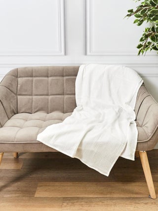 Plaid en gaze de coton collection ECLOSION