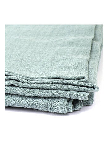 Plaid en gaze de coton collection ECLOSION