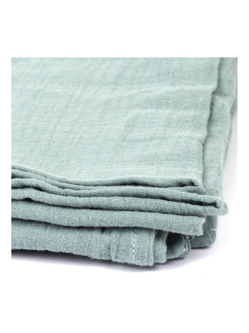 Plaid en gaze de coton collection ECLOSION - Kiabi Plaid en gaze de coton collection ECLOSION - Kiabi