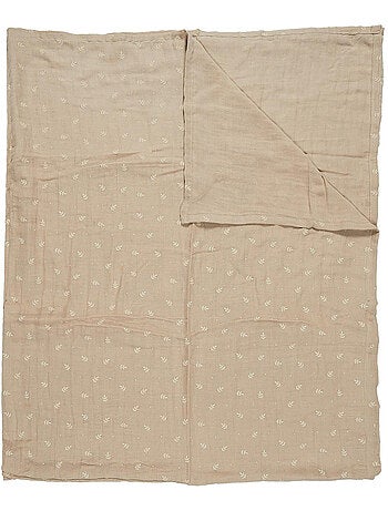 Plaid en gaze de coton collection LUCIE