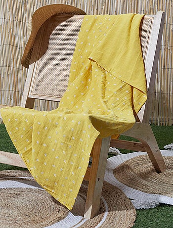 Plaid en gaze de coton collection LUCIE