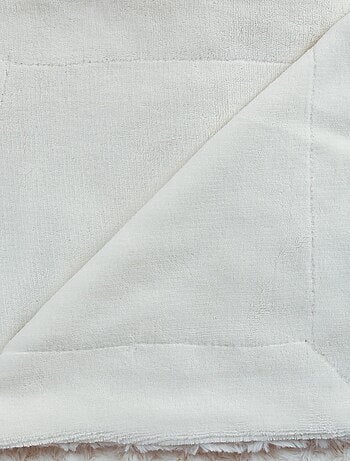 Plaid en imitiation fourrure à boucles en polyester