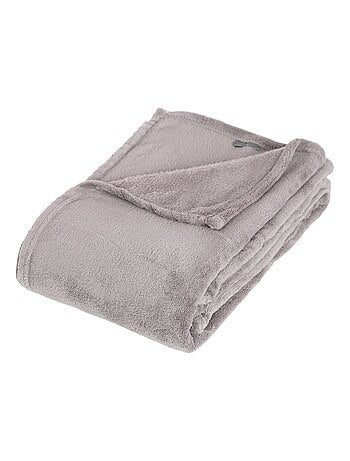 Plaid en microfibre