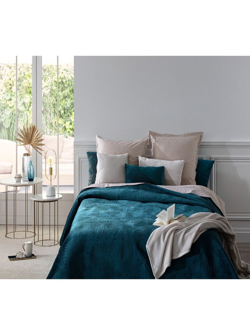 Plaid en Microfibre uni Gris - Kiabi